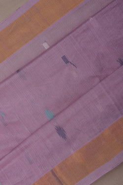 Image of Uppada Cotton Mauve Saree
