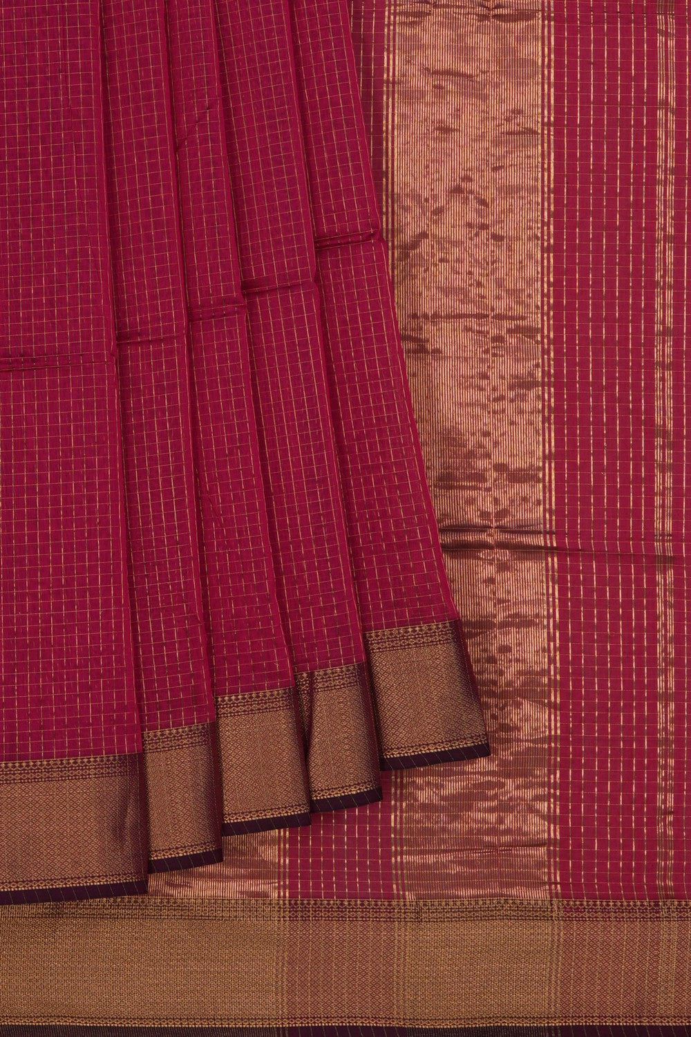 Image of A Pink Kattam Saree