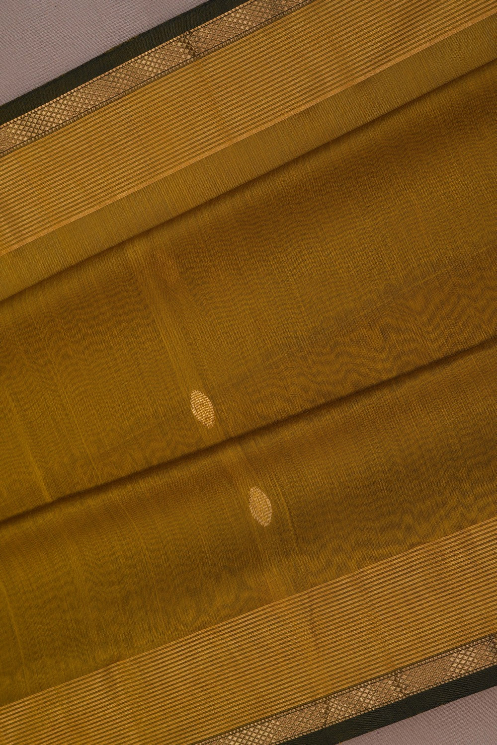 Image of Cotton Silk Green Saree