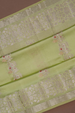 Image of Banarasi Chiniya Silk Saree
