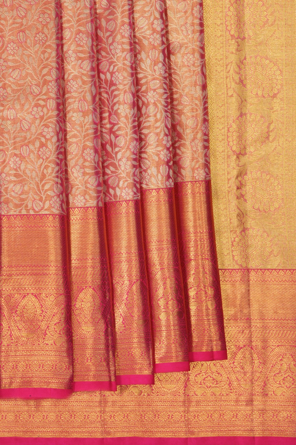 Kanchipattu Tissue Brocade Saree