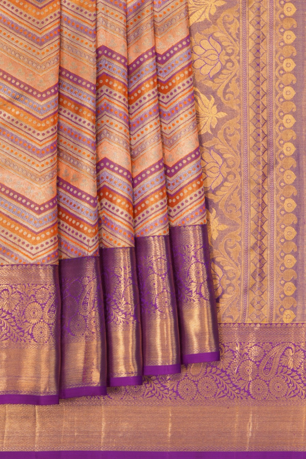 Kanchipattu Tissue Brocade Saree