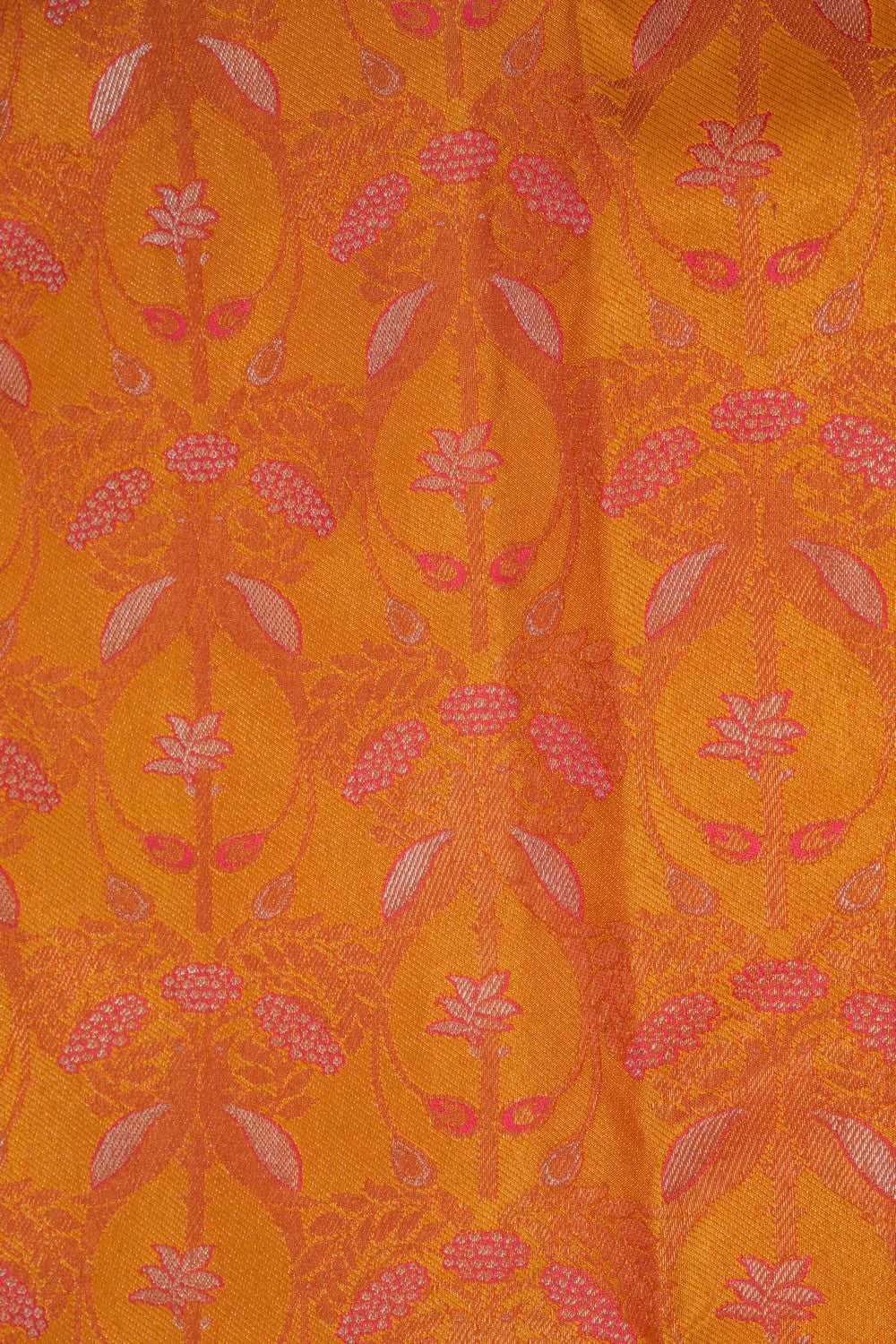 Kanchipattu Brocade Yellow Saree