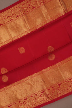 Image of Kanchipattu Red Saree
