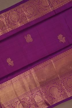 Image of Kanchipattu Purple Saree