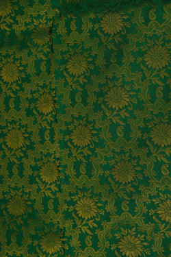Image of Kanchipattu Brocade Green Saree
