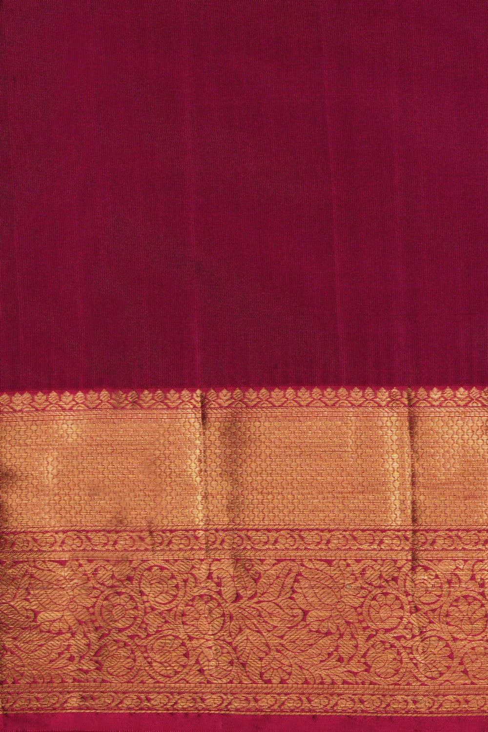 Kanchipattu Brocade Navy Blue Saree