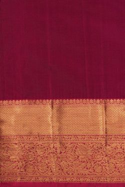 Image of Kanchipattu Brocade Navy Blue Saree