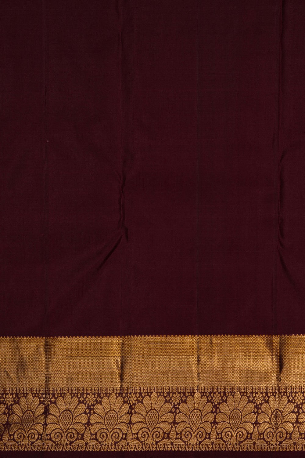 Image of South Silk Rust Orange Saree