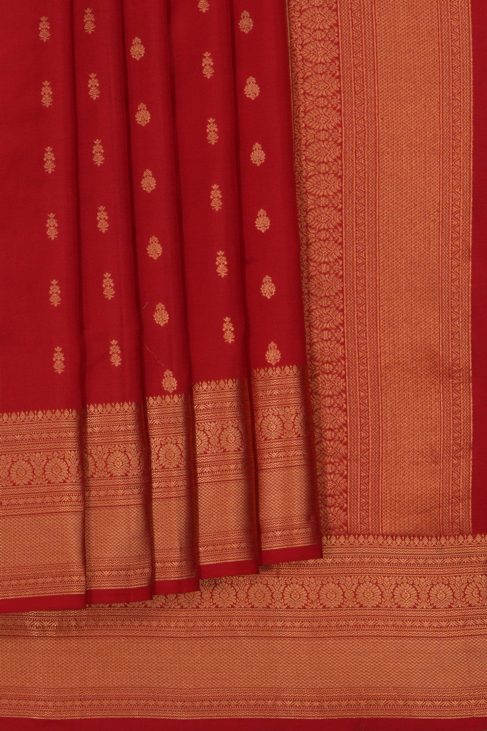 South Silk Red Saree