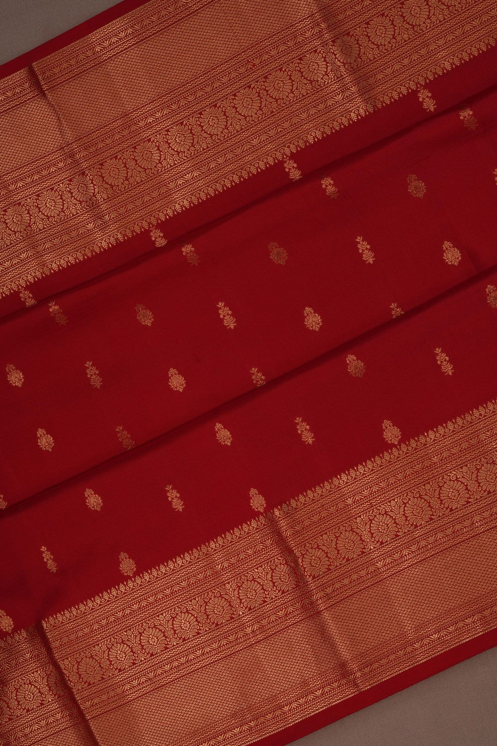 South Silk Red Saree