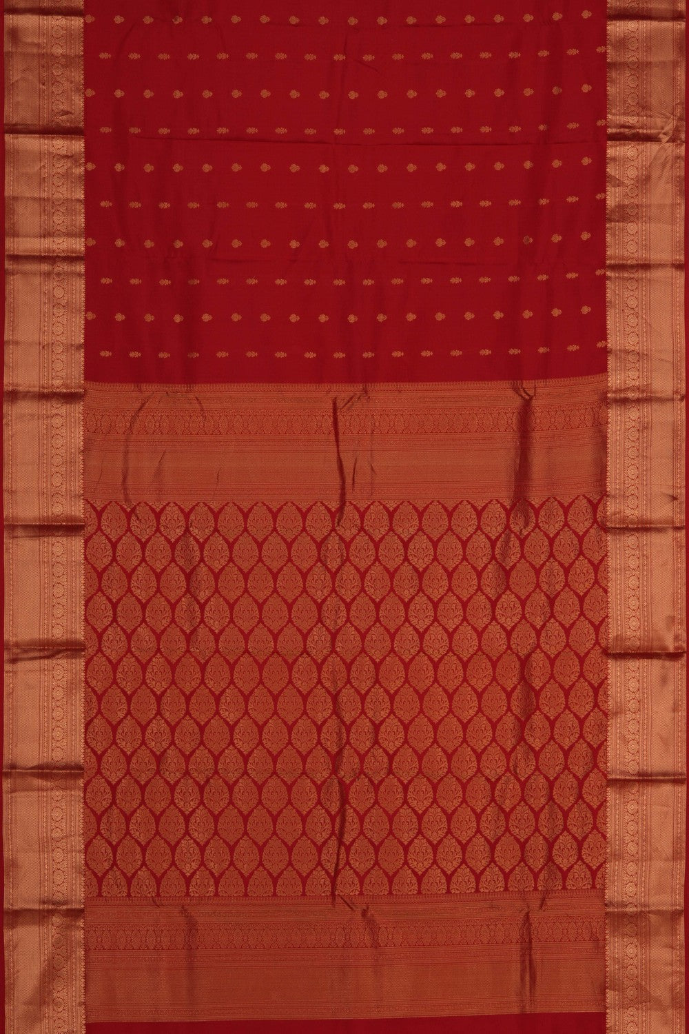 South Silk Red Saree