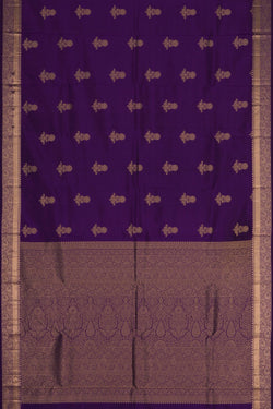 Image of South Silk Purple Saree