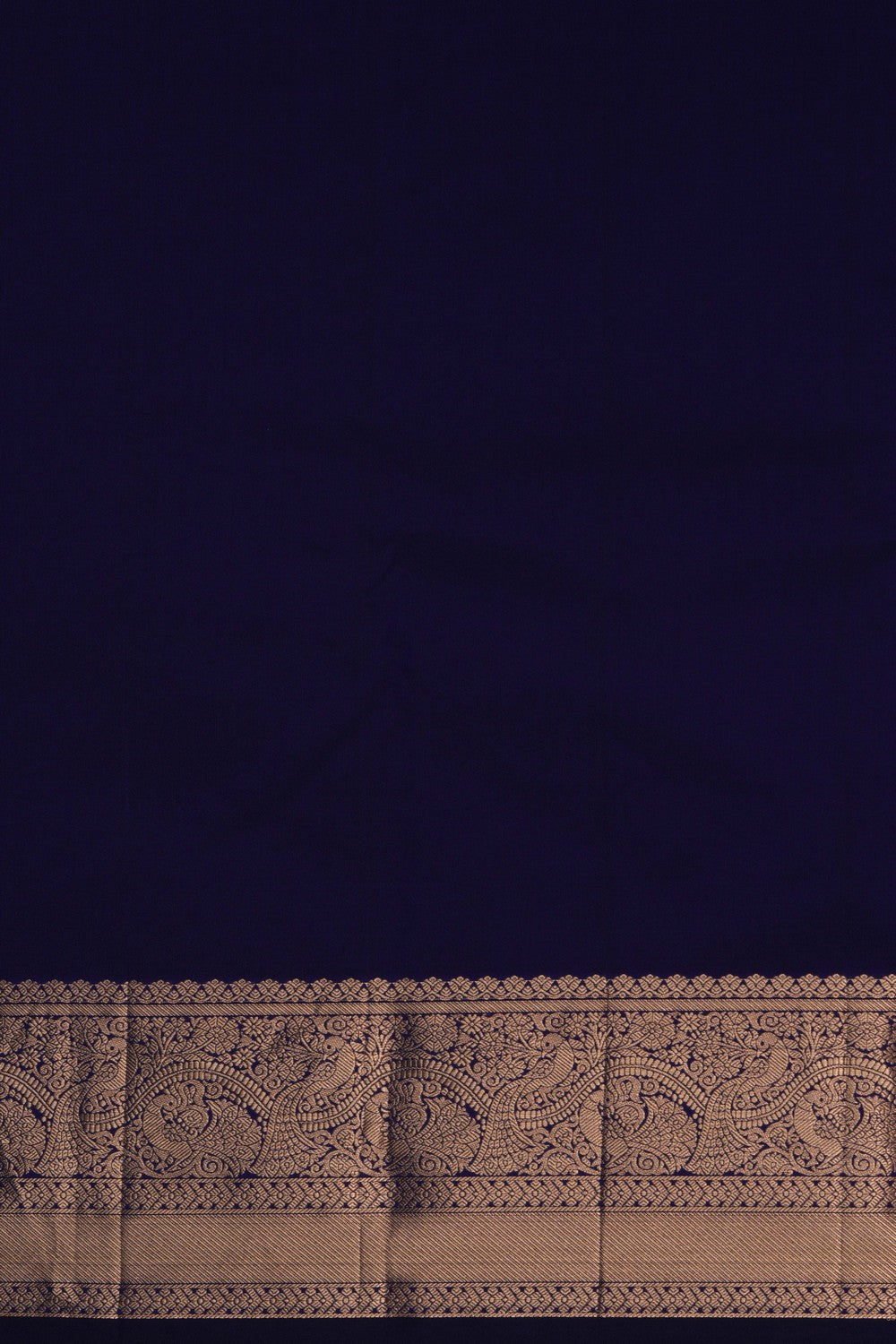 South Silk Indigo Blue Saree