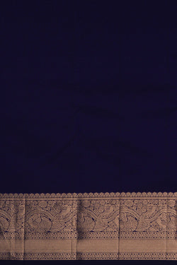 Image of South Silk Indigo Blue Saree