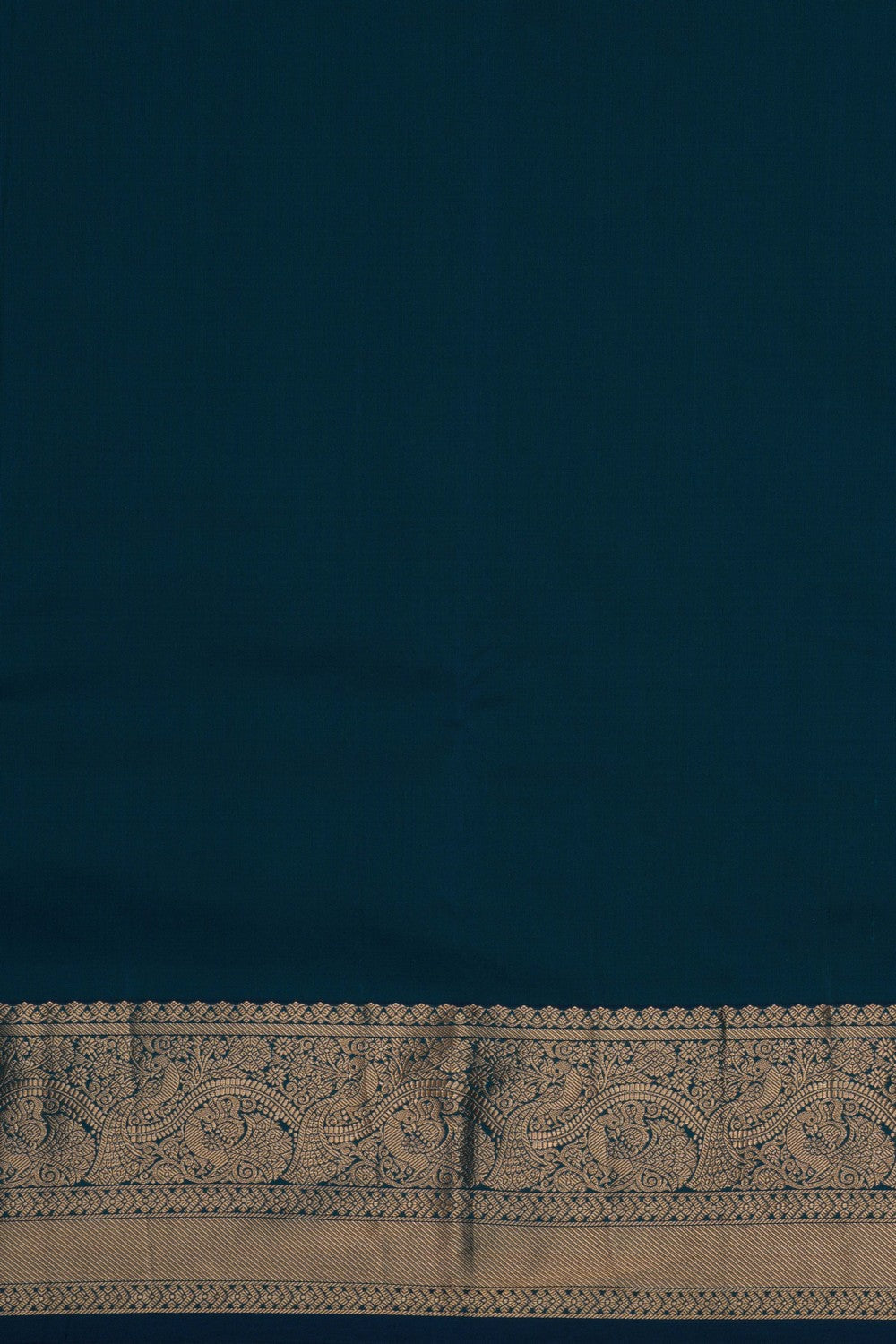South Silk Teal Blue Saree
