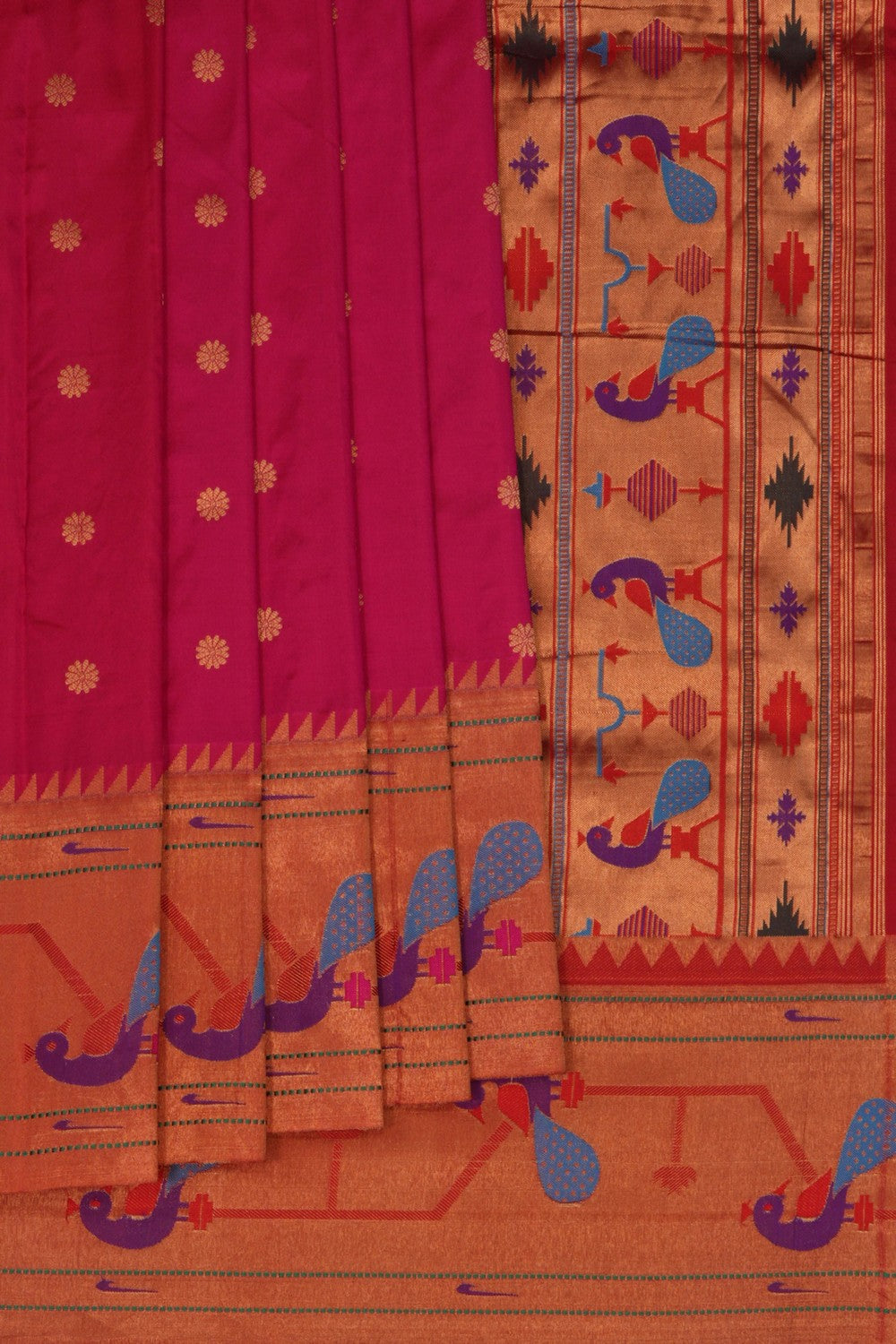 Image of Paithani Pink Saree