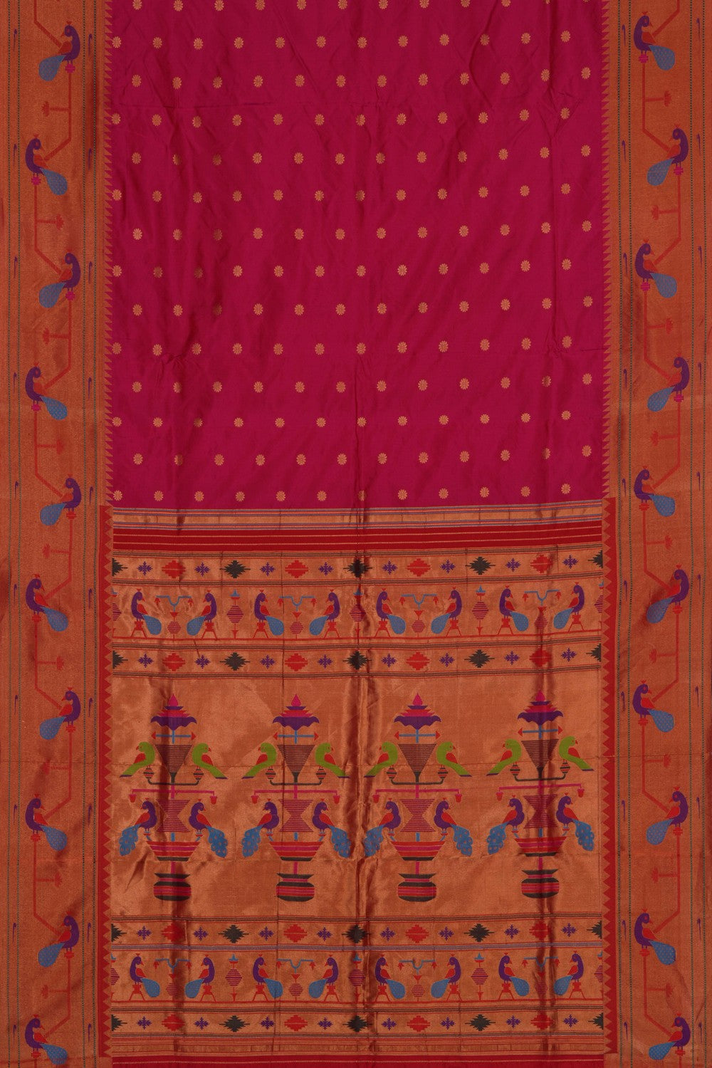 Paithani Pink Saree