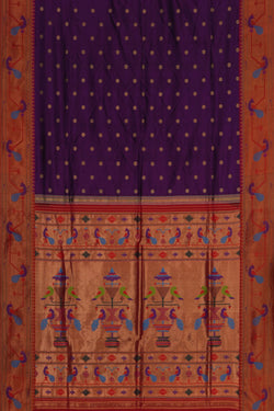Image of Paithani Purple Saree