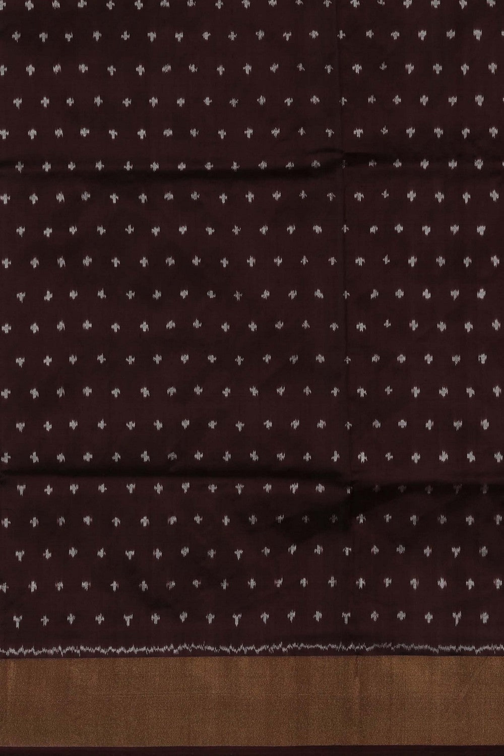 Image of Pochampally Ikat Silk Red Saree