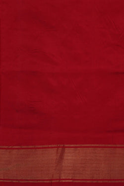 Image of Pochampally Ikat Silk Yellow Saree