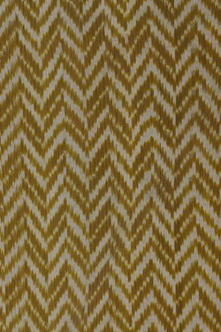 Image of Pochampally Ikat Silk Moss Green Saree