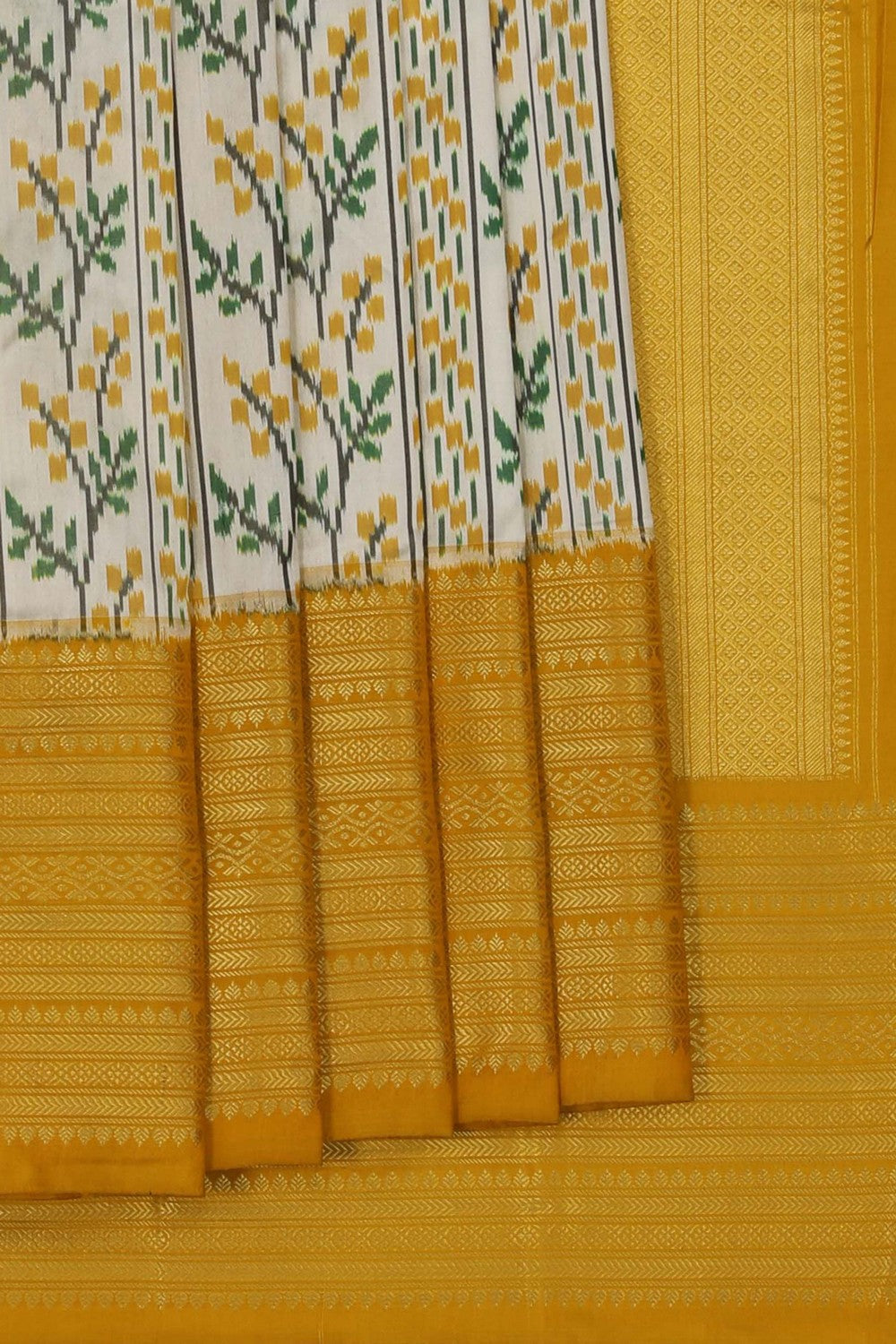 Image of Pochampally Ikat Silk Saree