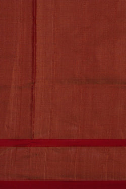 Image of Pochampally Ikat Tissue Silk Off White Saree