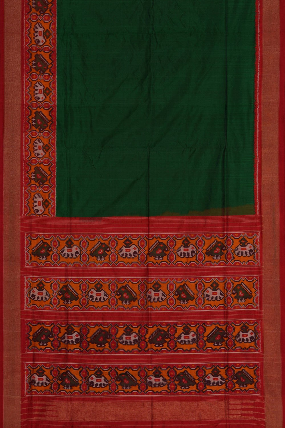 Image of Pochampally Ikat Silk Saree