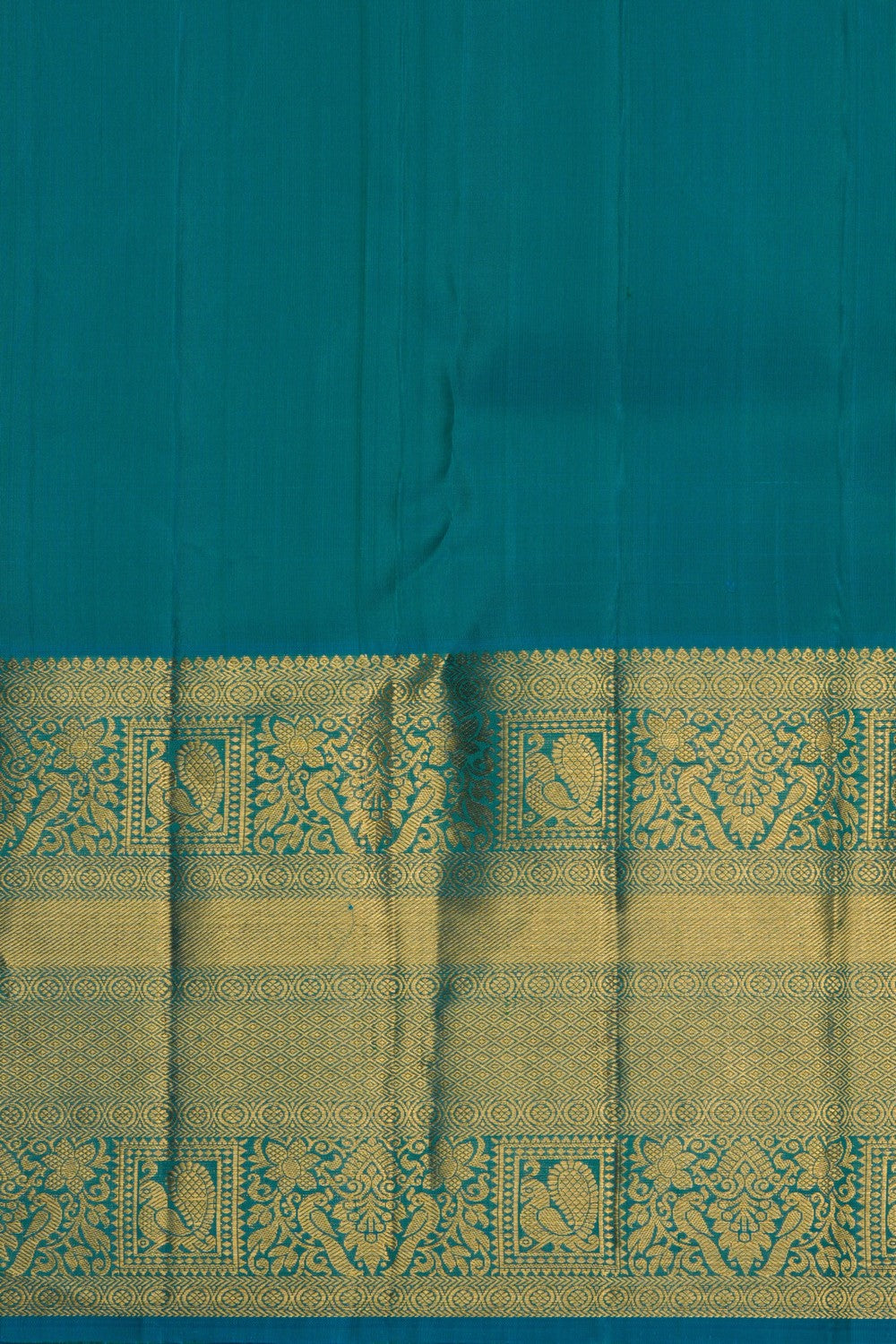 Kanchipattu Brocade Green Saree