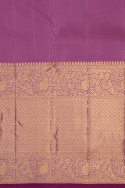Image of Kanchipattu Brocade Purple Saree
