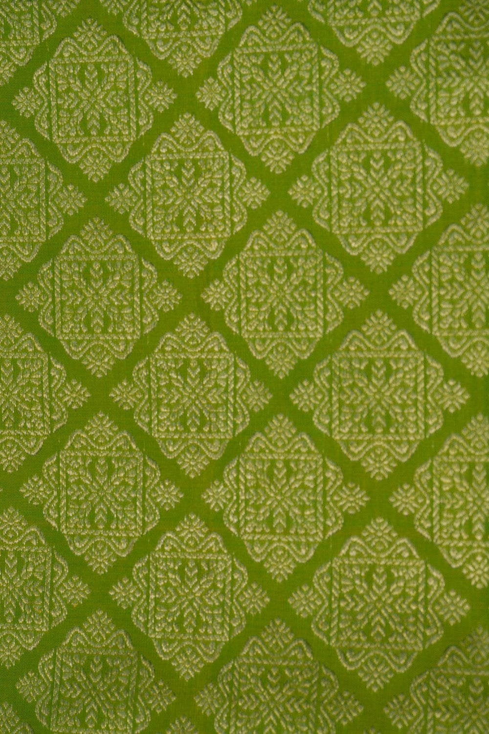 Kanchipattu Brocade Green Saree