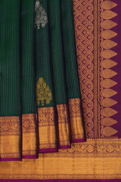 Image of South Silk Green Saree
