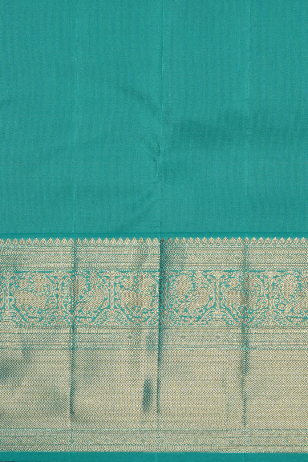 Kanchipattu Brocade Navy Blue Saree