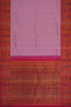 Image of Kanchipattu Brocade Lavender Purple Saree