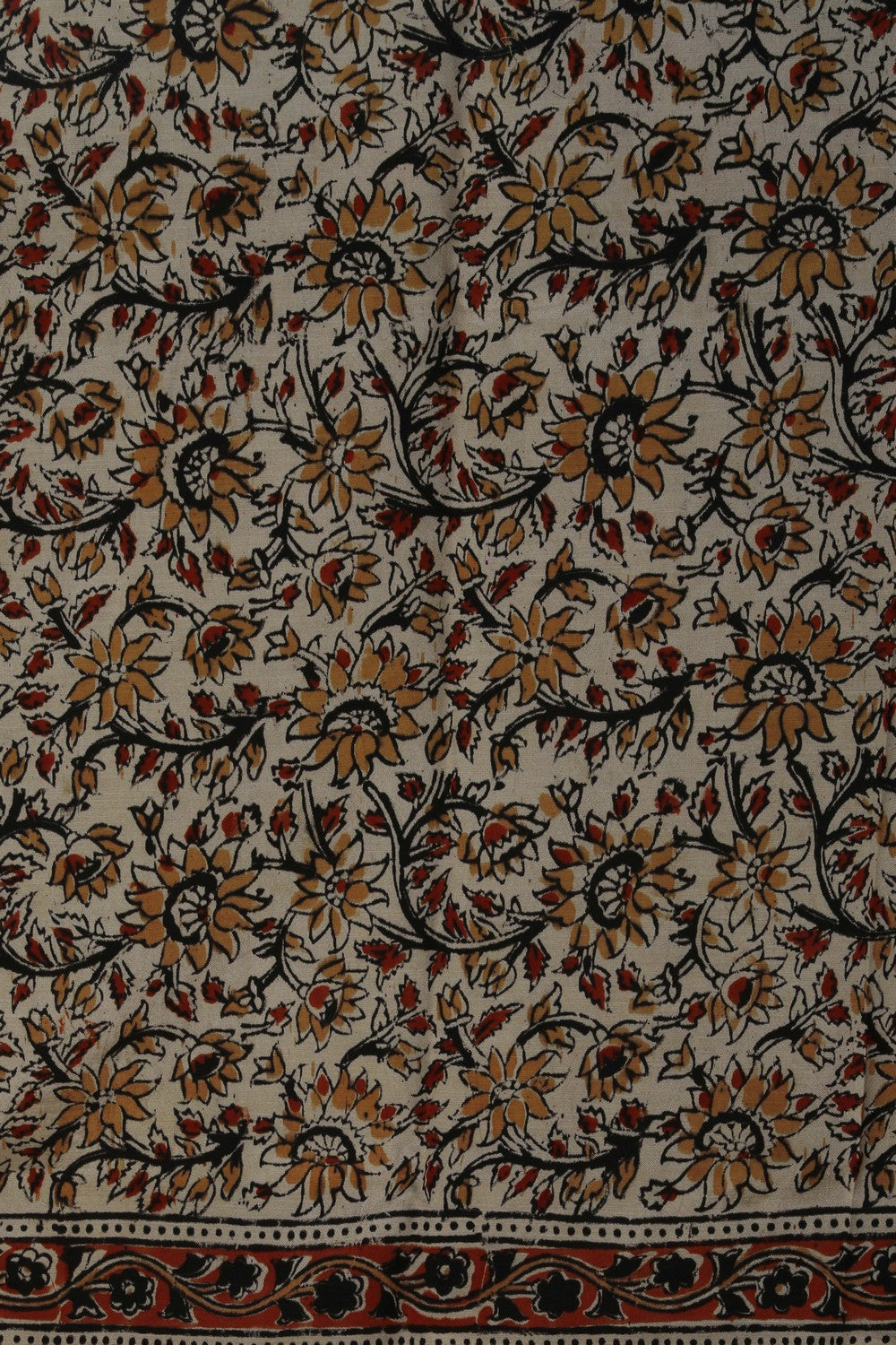 Image of Mangalgiri Ikat Silk Beige Saree