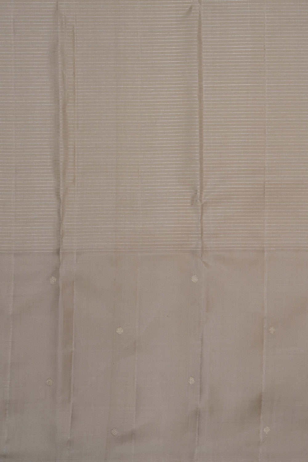 Image of Arani Silk Off White Saree