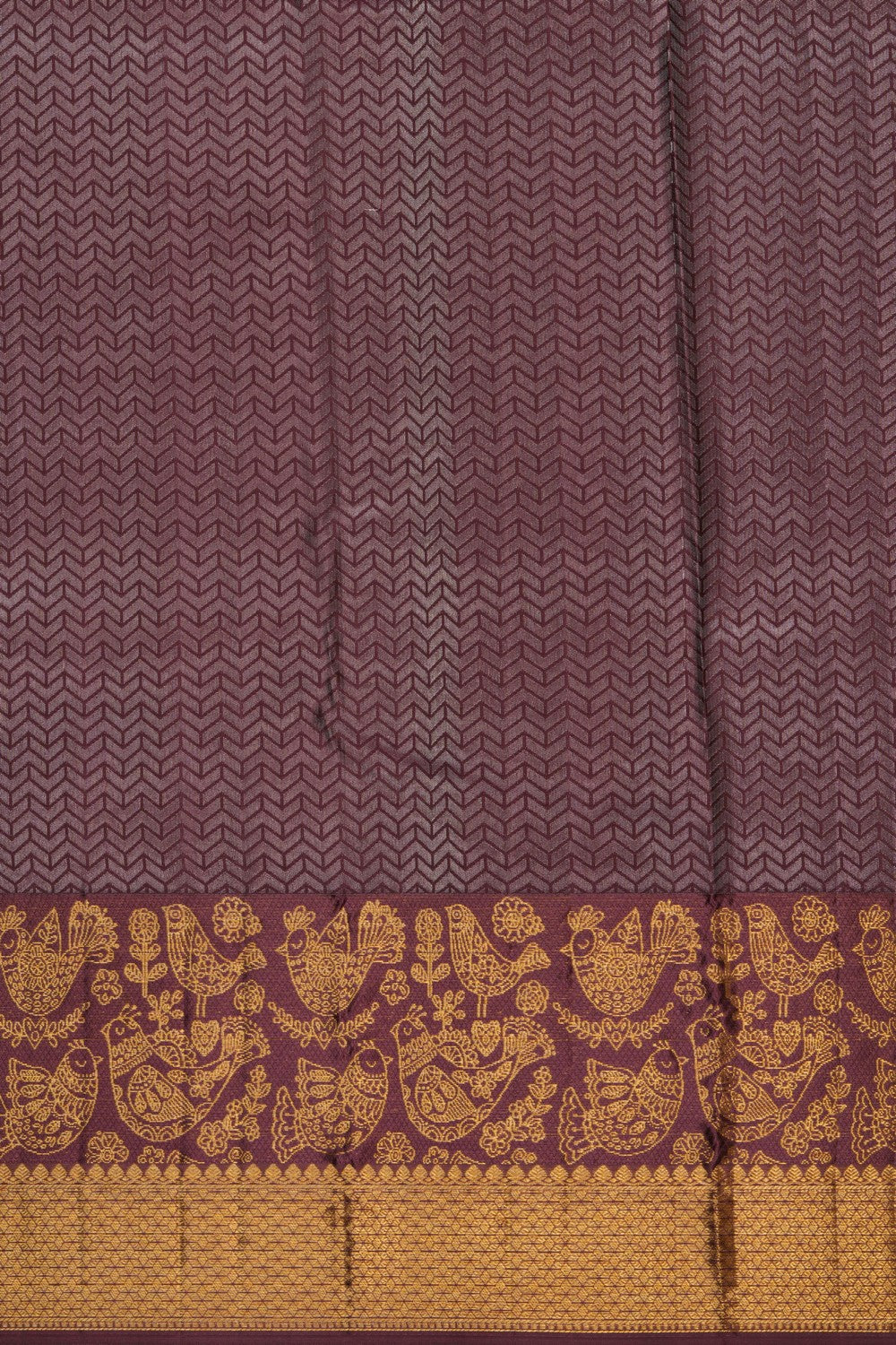 Image of Arani Tissue Silk Spring Green Saree