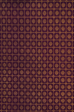 Image of Arani Silk Brocade Violet Saree