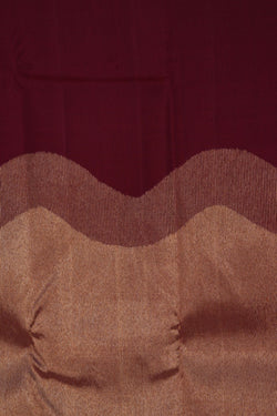 Image of Arani Silk Maroon Saree