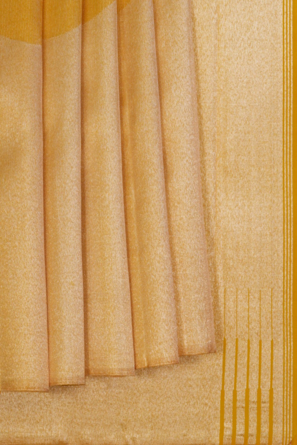 Image of Arani Silk Yellow Saree