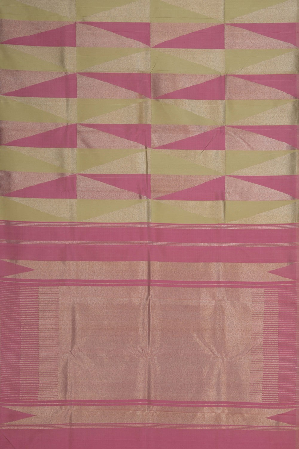 Arani Silk Pink Saree