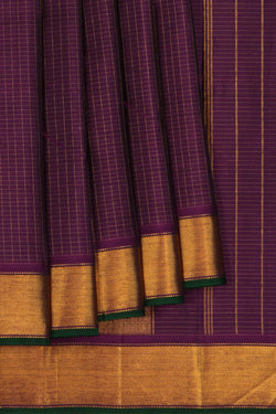 Image of Arani Silk Violet Saree