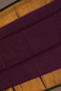 Image of Arani Silk Violet Saree