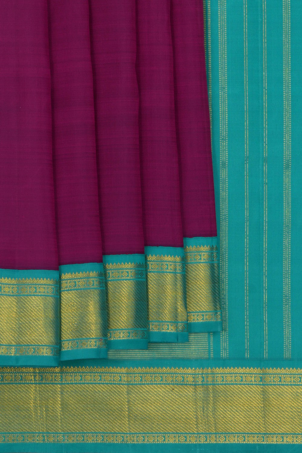 Image of Arani Silk Purple Saree