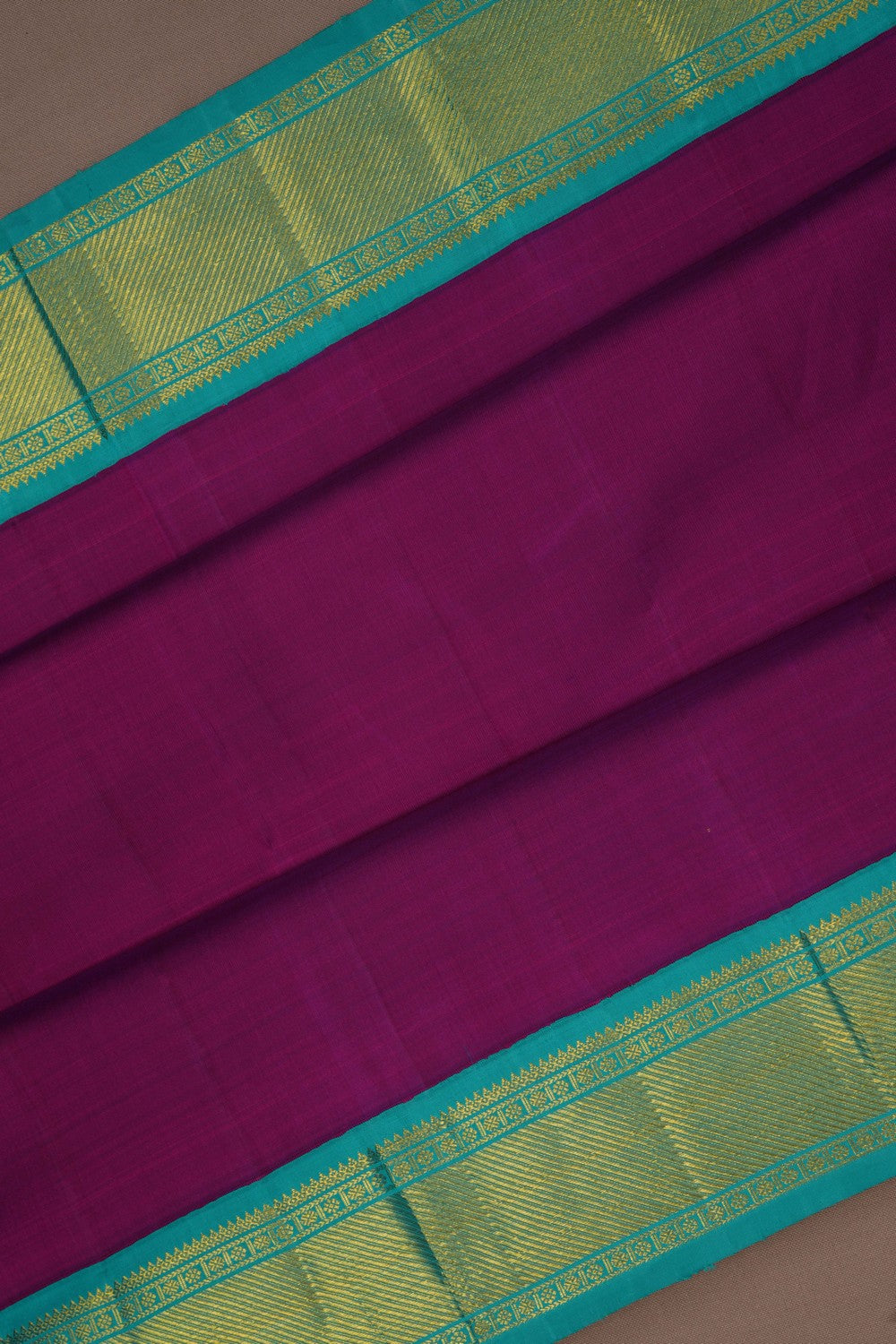 Image of Arani Silk Purple Saree
