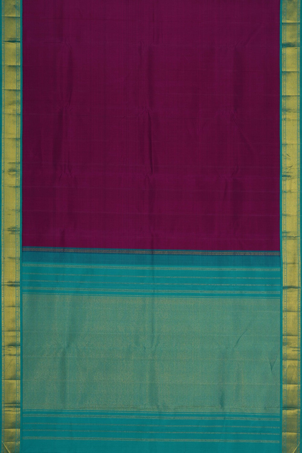 Image of Arani Silk Purple Saree