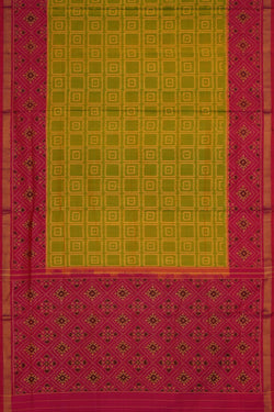 Image of Rajkot Silk Green Saree