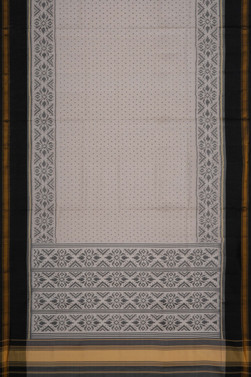 Rajkot Silk White Saree