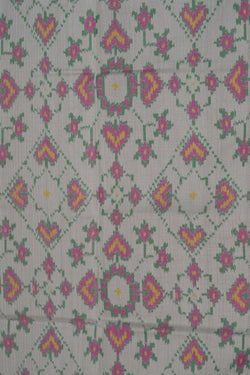 Image of Rajkot Silk White Saree